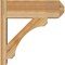 Ekena Millwork Legacy Craftsman Rough Sawn Outlooker, Western Red Cedar, 8"W x 22"D x 22"H OUT08X22X22LEC04RWR - alternate 3